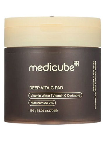 Medicube Płatki anti-aging do twarzy (70 szt.) "Deep Vita C Pad" - 150 g