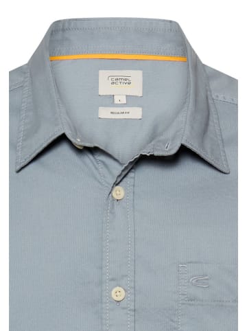 Camel Active Hemd - Regular fit - in Graublau
