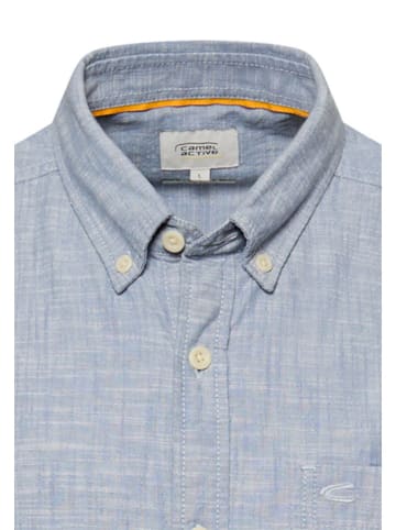 Camel Active Koszula - Regular Fit - w kolorze szaroniebieskim