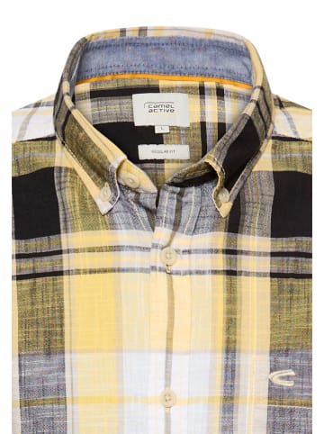 Camel Active Hemd - Regular fit - in Gelb