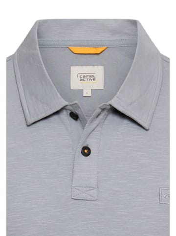 Camel Active Poloshirt in Graublau
