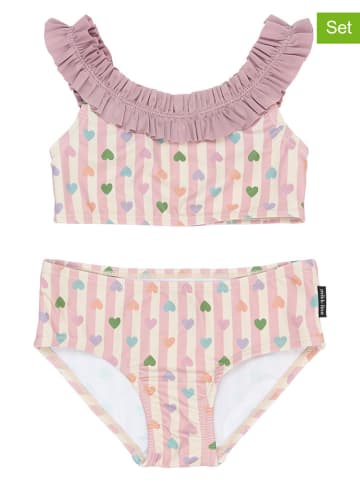 mikk-line Bikini w kolorze beżowo-jasnoróżowym
