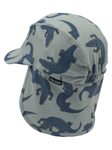 mikk-line Pet met nekbescherming grijs/donkerblauw
