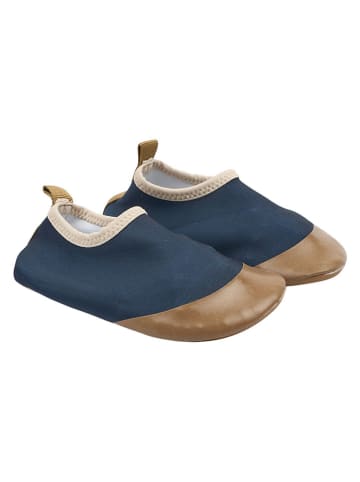 mikk-line Buty kąpielowe w kolorze granatowo-karmelowym