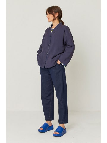 SKFK Wende-Übergangsjacke "Alana" in Dunkelblau/ Blau