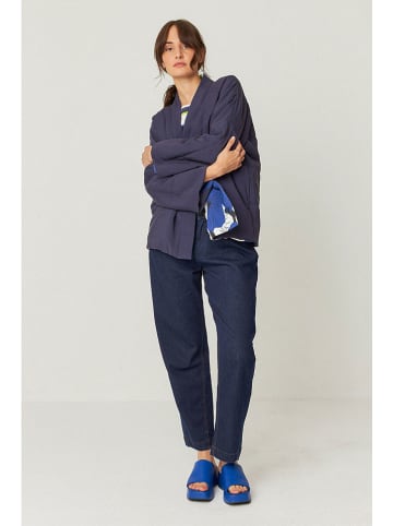 SKFK Wende-Übergangsjacke "Alana" in Dunkelblau/ Blau