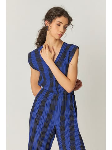 SKFK Top "Berta" donkerblauw/zwart