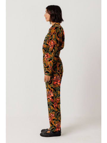 SKFK Jumpsuit "Argi" in Camel/ Khaki/ Schwarz