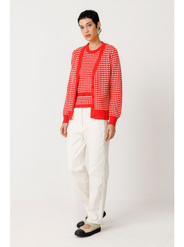 SKFK Vest "Alize" rood/wit