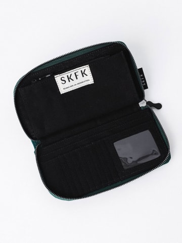 SKFK Geldbörse "Azara" in Petrol/ Schwarz