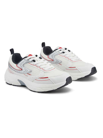 Inselhauptstadt Sneakers in Weiß/ Silber