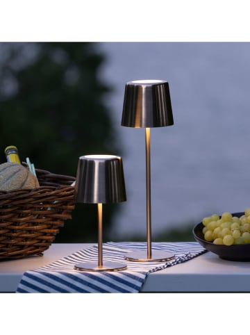 Brilliant LED-Tischleuchte "Xaana" in Hellbraun - EEK F (A bis G)
