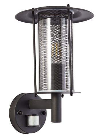 Brilliant Wandlamp "Detroit" zwart - (B)22,5 x (H)31,6 x (D)19,8 cm