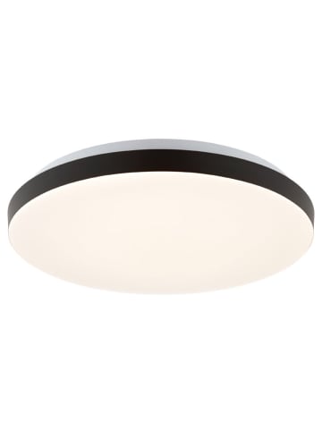 Brilliant Led-plafonnière "Livio" wit/zwart - EEK F (A tot G)