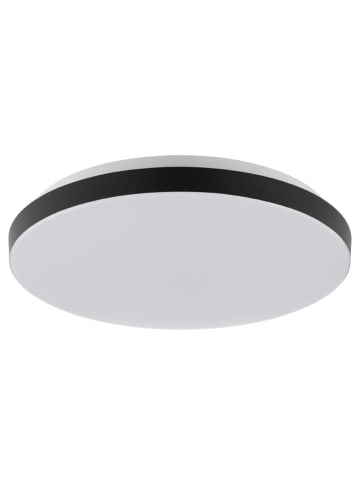 Brilliant Led-plafonnière "Livio" wit/zwart - EEK F (A tot G)
