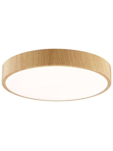 Brilliant Lampa sufitowa LED "Teranon" w kolorze beżowo-białym - KEE F (A do G)