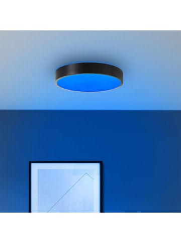 Brilliant LED-Deckenleuchte "Vadin" in Schwarz/ Weiß - EEK E (A bis G)