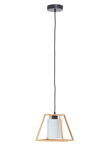 Brilliant Hängeleuchte "Giseh" in Hellbraun/ Weiß - (H)120 x Ø 23 cm