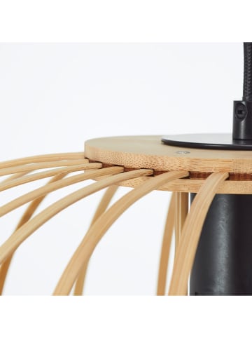 Brilliant Hanglamp "Enca" naturel - (H)120 x Ø 40 cm