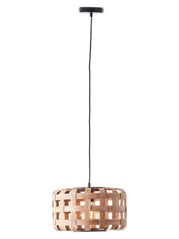 Brilliant Hängeleuchte "Woodline" in Hellbraun - (H)148 x Ø 36 cm