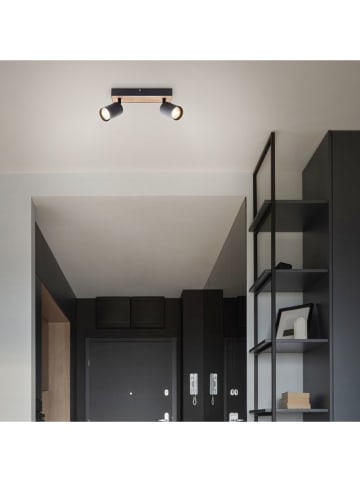 Brilliant Lampa sufitowa LED "Jello" w kolorze czarno-beżowym