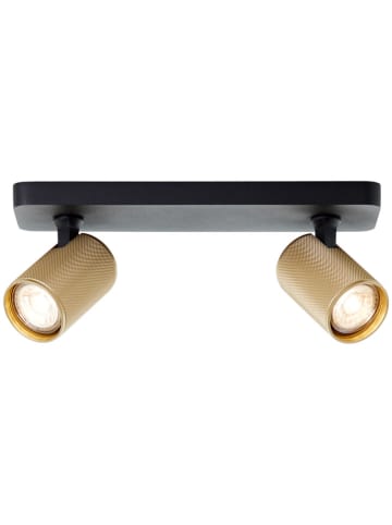 Brilliant LED-Deckenleuchte "Marty" in Gold/ Schwarz - EEK G (A bis G)