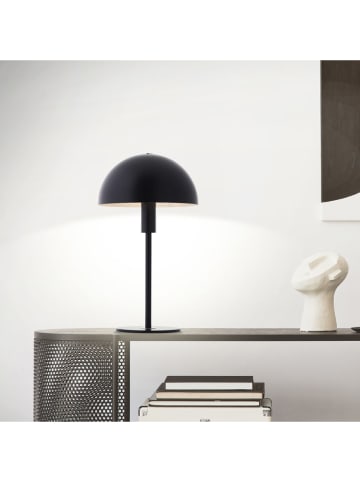 Brilliant Lampa stołowa "Lillian" w kolorze czarnym - wys. 35,5 x Ø 20 cm