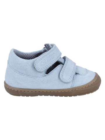 Richter Shoes Leder-Halbsandalen "Maxi" in Hellblau