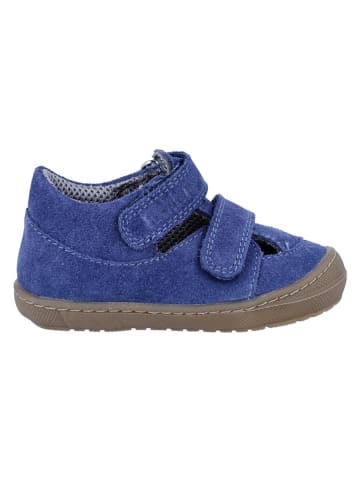 Richter Shoes Skórzane półsandały "Maxi" w kolorze niebieskim