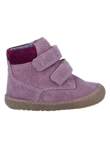 Richter Shoes Leder-Sneakers "Maxi" in Flieder