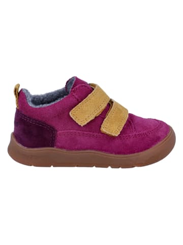 Richter Shoes Skórzane buty barefoot "Samy" w kolorze różowo-beżowym