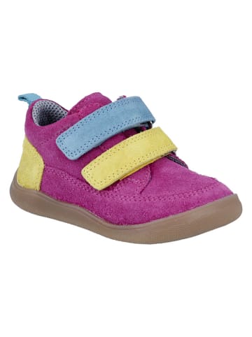 Richter Shoes Skórzane buty barefoot "Samy" w kolorze różowym