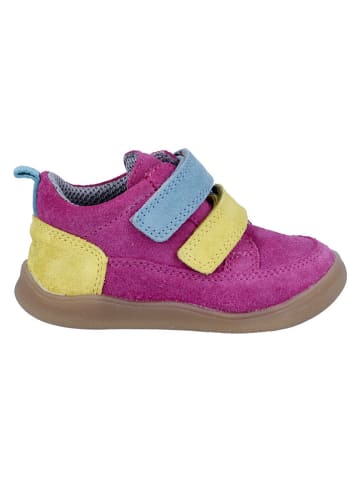 Richter Shoes Skórzane buty barefoot "Samy" w kolorze różowym