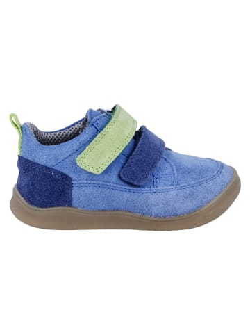Richter Shoes Leder-Barfußschuhe "Samy" in Blau