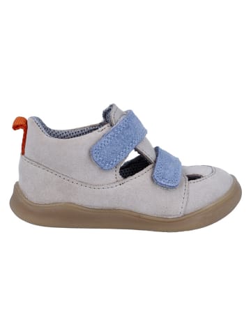 Richter Shoes Skórzane buty barefoot "Samy" w kolorze szarym