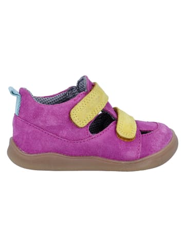 Richter Shoes Leder-Barfußschuhe "Samy" in Pink