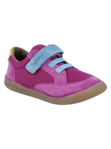 Richter Shoes Skórzane buty barefoot "Samy" w kolorze fioletowym