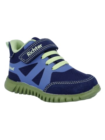 Richter Shoes Sneakersy "Wallaby" w kolorze granatowo-niebieskim