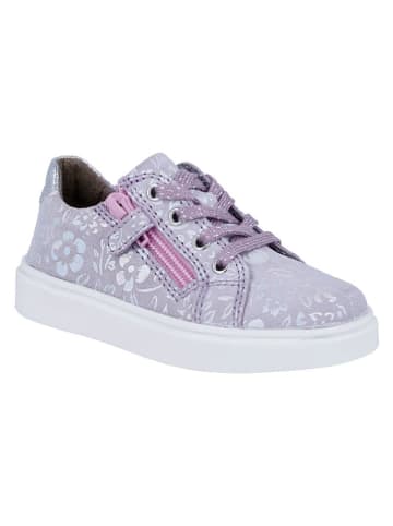 Richter Shoes Leder-Sneakers "Flora" in Lila