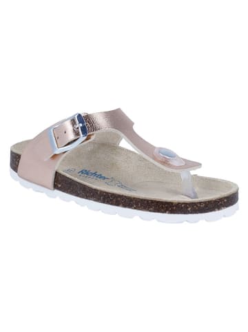 Richter Shoes Zehentrenner "Bio" in Rosa