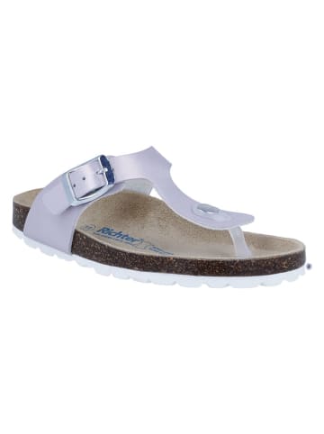 Richter Shoes Zehentrenner "Bio" in Lila