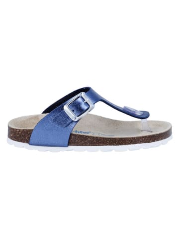 Richter Shoes Japonki "Bio" w kolorze niebieskim