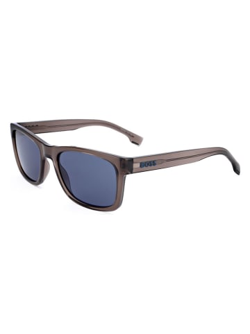 Hugo Boss Herren-Sonnenbrille in Braun/ Blau
