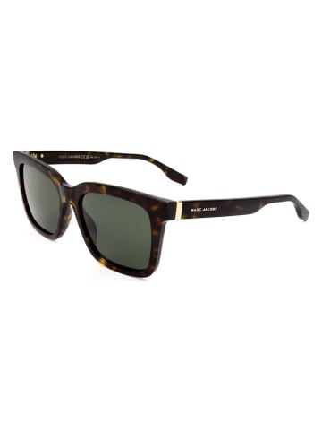 Marc Jacobs Męskie okulary przeciwsłoneczne w kolorze brązowo-zielonym