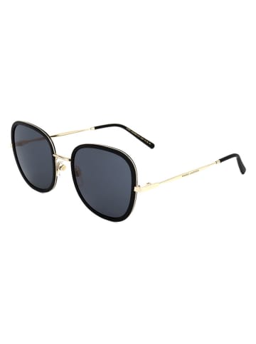 Marc Jacobs Dames zonnebril zwart/donkerblauw/goudkleurig