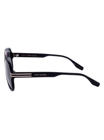 Marc Jacobs Męskie okulary przeciwsłoneczne w kolorze czarno-granatowym