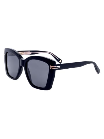 Marc Jacobs Damskie okulary przeciwsłoneczne w kolorze czarno-granatowym