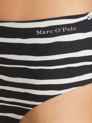 Marc O´Polo Bikini-Hose in Schwarz/ Weiß