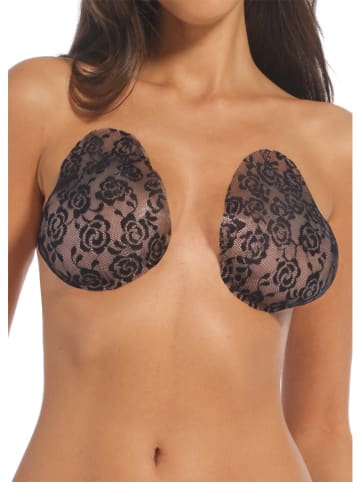 Magic Bodyfashion Nakładki "Luxury Lace Lift Tape" w kolorze czarnym na sutki