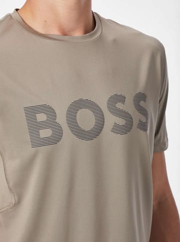 Hugo Boss Fashion Koszulka w kolorze szarobrązowym